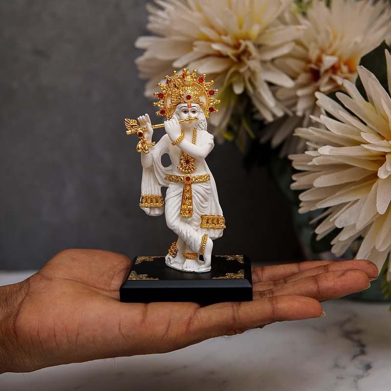 Buy Standing Krishna Murti - White Idols & Sets from Vaaree