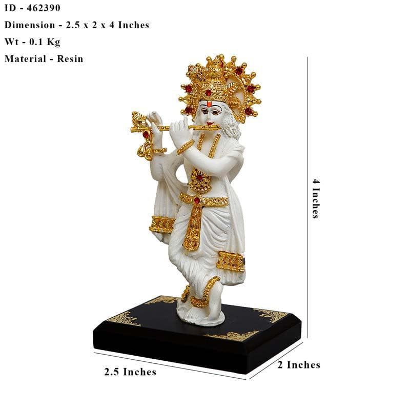 Buy Standing Krishna Murti - White Idols & Sets from Vaaree