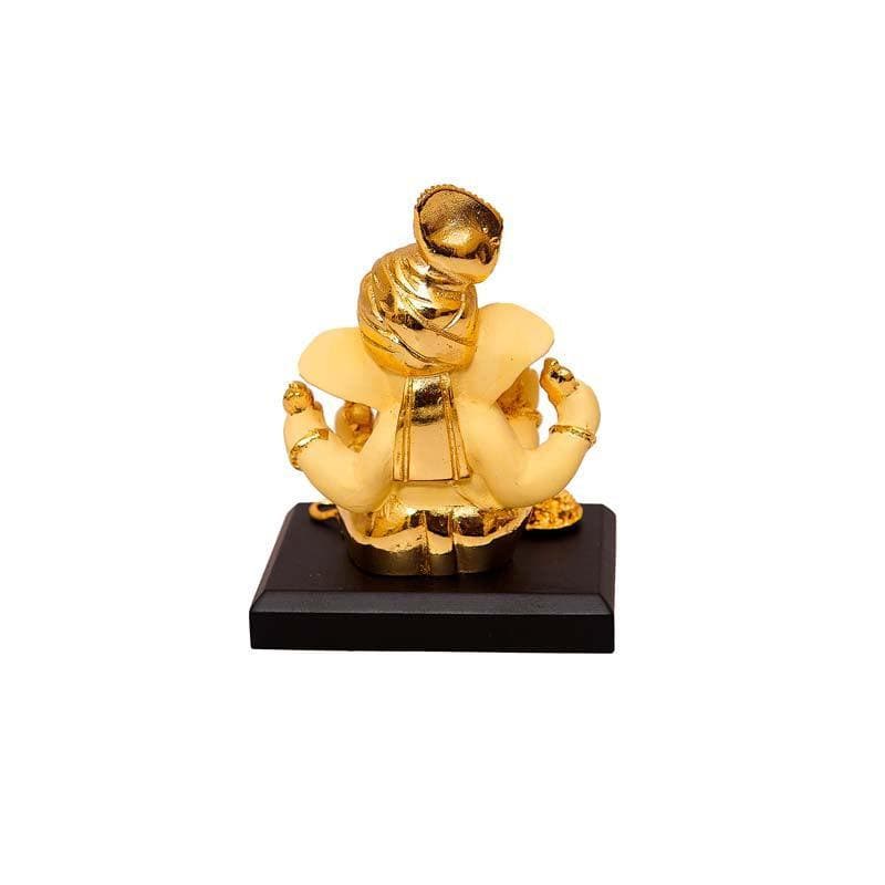 Buy Vakratunda Idol- Yellow/Gold Idols & Sets from Vaaree