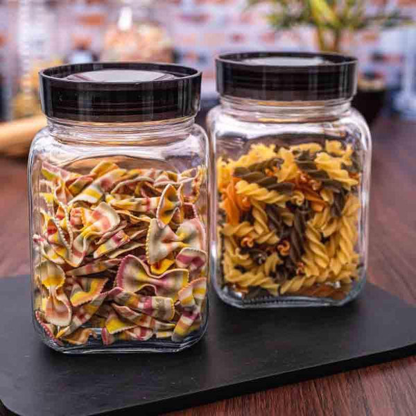 Buy Jars - Bento Storage Jar with Lid (1200 ML each)- Set of Two at Vaaree online