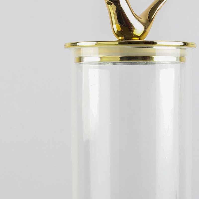 Jar - Goldie Birdie Acrylic Storage Jar - 1000 ml