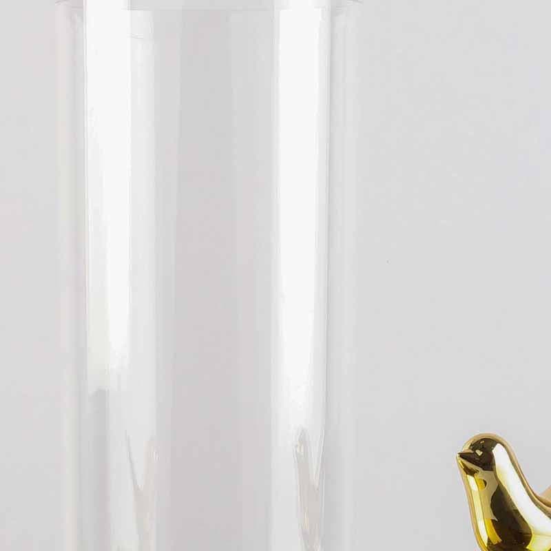 Buy Goldie Birdie Acrylic Storage Jar - 1200 ml Jar from Vaaree