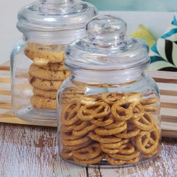 Buy Jars - Homey Feel Storage Jar (650 ml each)- Set of Two at Vaaree online