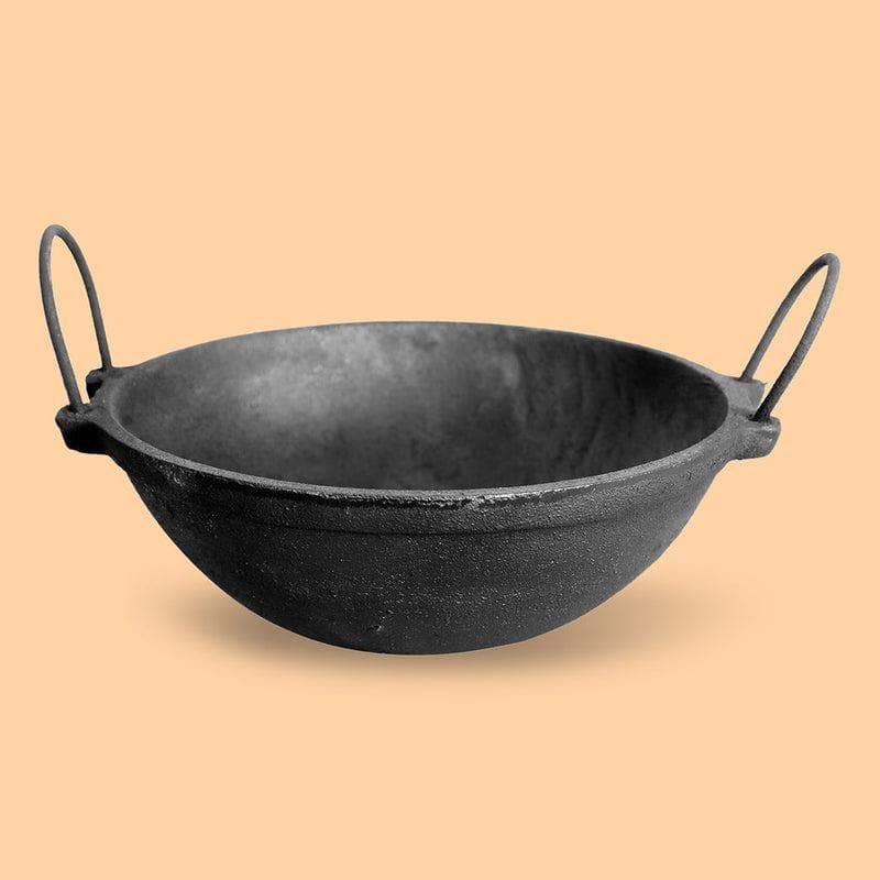 Buy Epiphany Cast Iron Sri Lankan Hopper / 9 Inches Kadhai from Vaaree