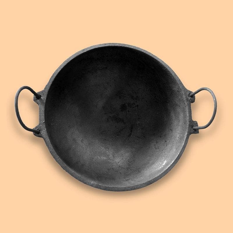 Buy Epiphany Cast Iron Sri Lankan Hopper / 9 Inches Kadhai from Vaaree