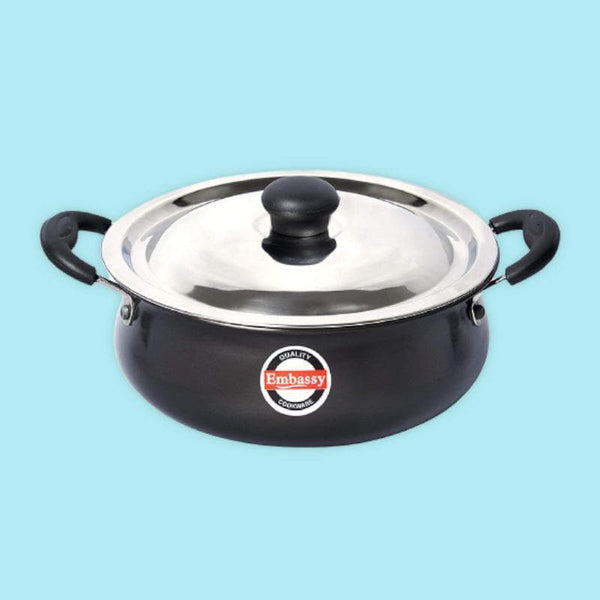 Handi - Embassy Induction Safe Handi With Lid - 4000 ml/4 Inches