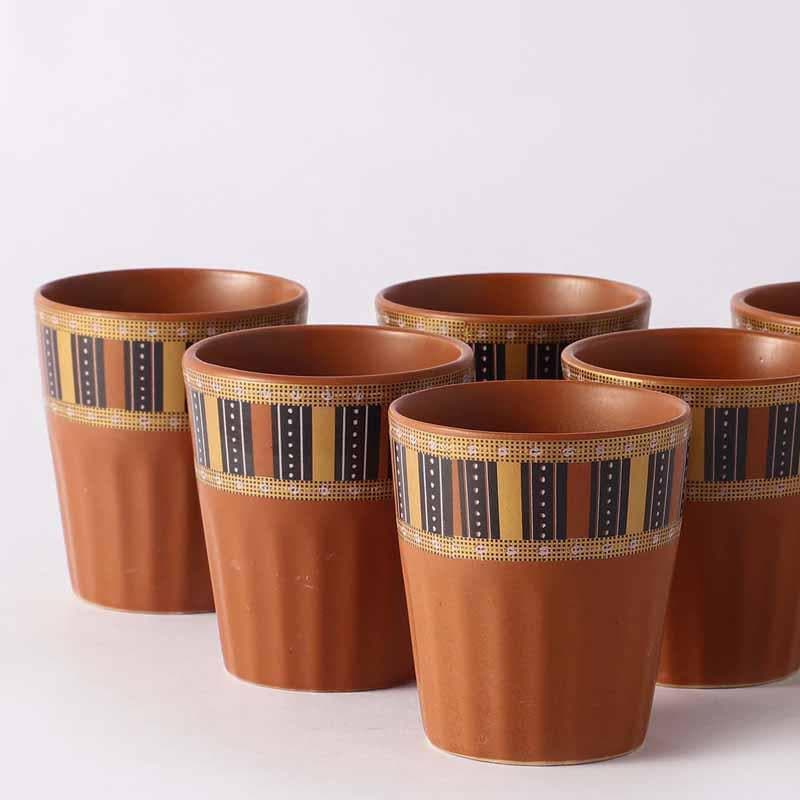 Buy Kuirky Kullad - Set Of Six Kulhad from Vaaree