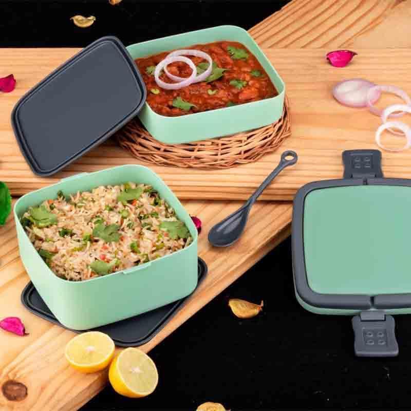 Buy Bento Lunchbox - Pista Tiffin Box from Vaaree