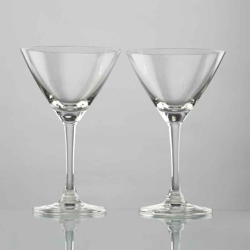 Buy Mia Martini Glass (200 ml ) - Set Of Two Cocktail Glasses from Vaaree