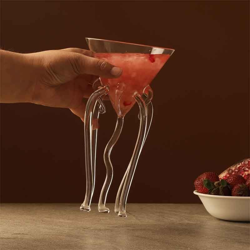 Cocktail Glasses - Squid Martini Glass - 250 ML