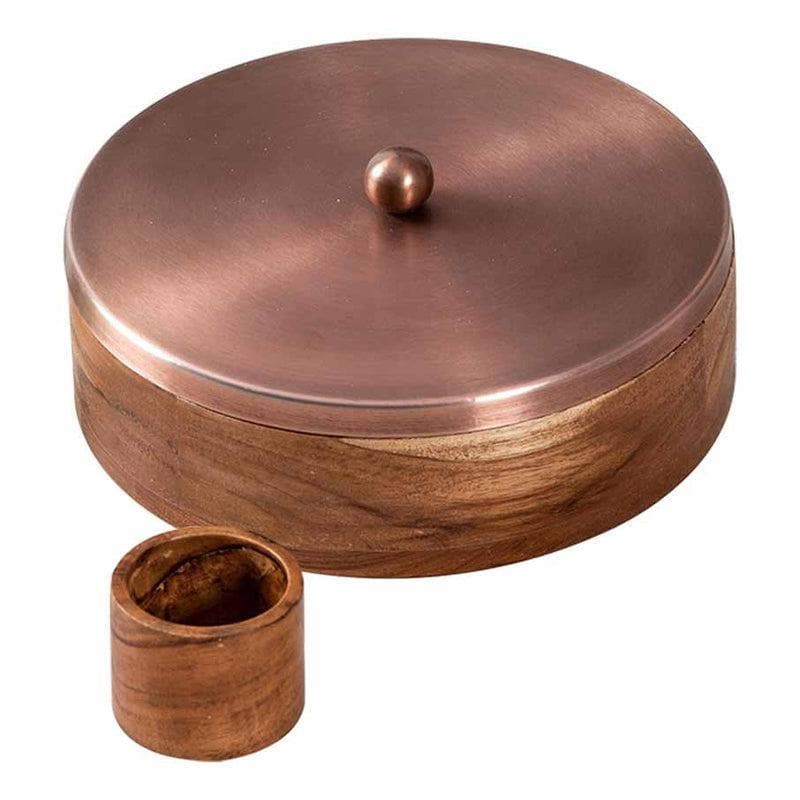 Buy Prepeppery Masala Box - Copper Masala Box from Vaaree