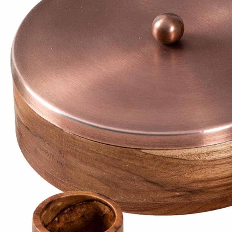 Buy Prepeppery Masala Box - Copper Masala Box from Vaaree