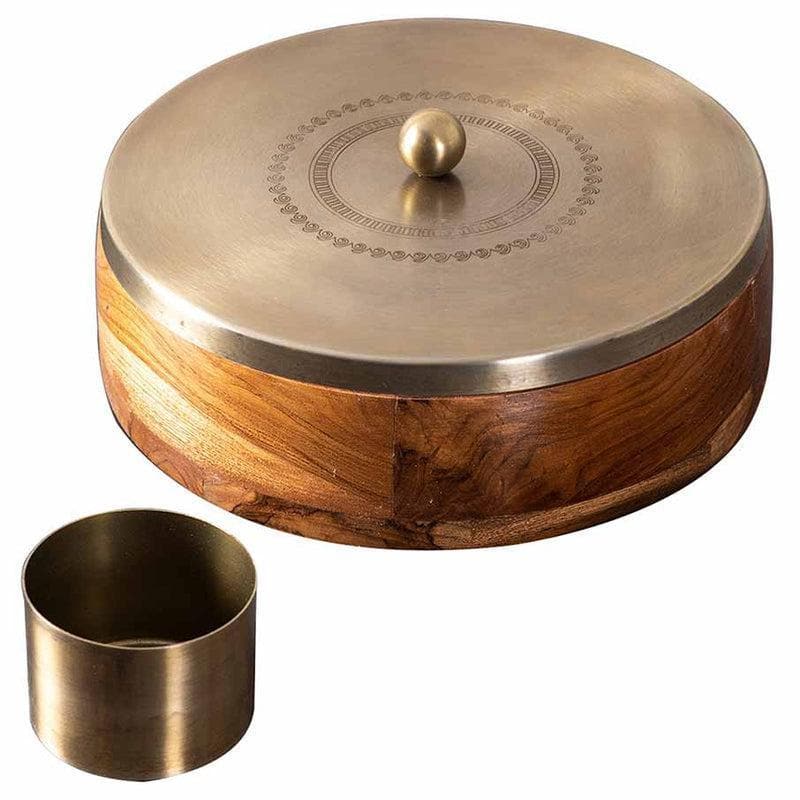 Masala Box - Teaky Masala Box - Laser Gold