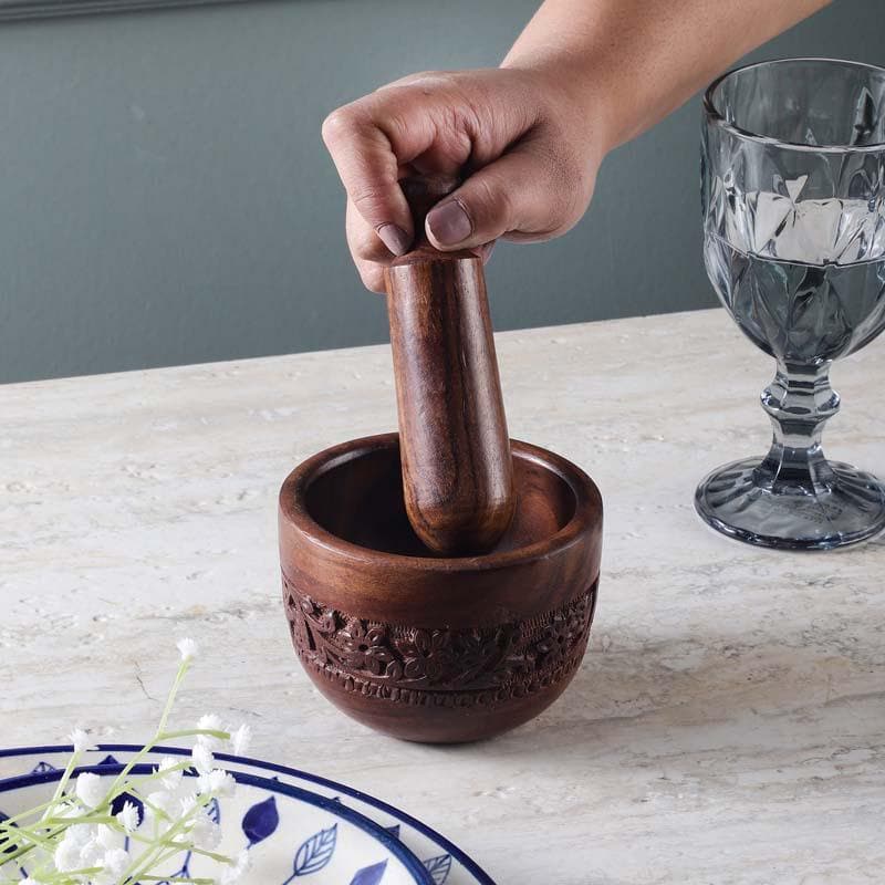 Buy Jalidar Mortar And Pestle Set Kitchen Tools & Gadgets from Vaaree