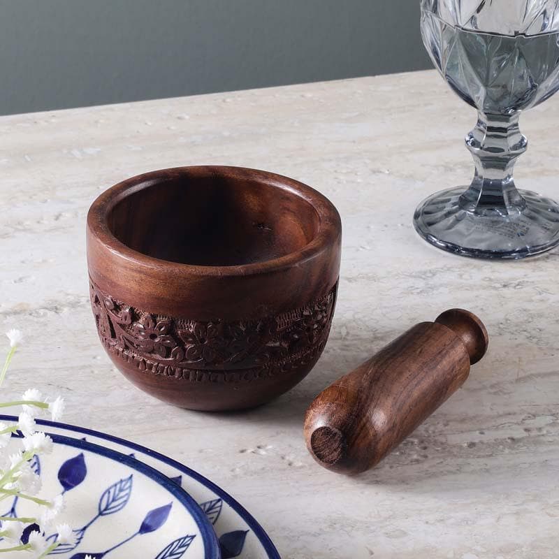 Buy Jalidar Mortar And Pestle Set Kitchen Tools & Gadgets from Vaaree