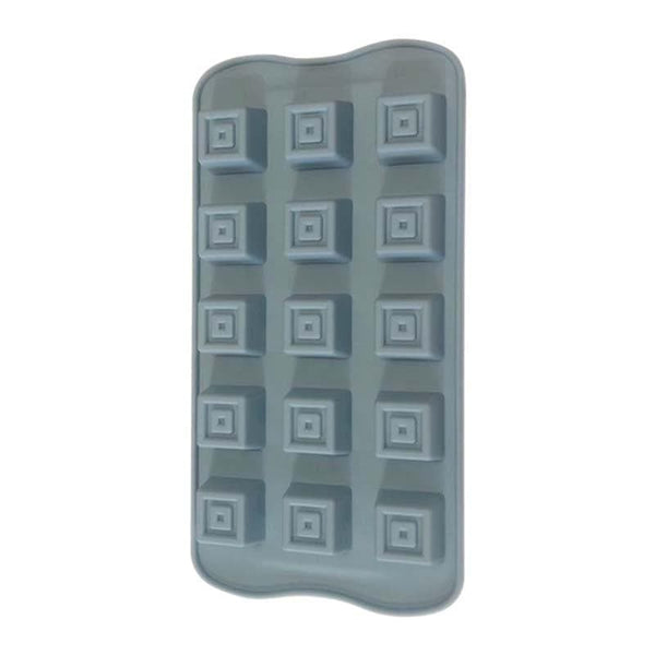 Mould - Silicone square chocolate mould - 15 holes