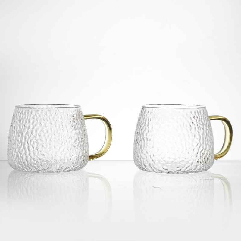 Buy Chonky Textured Cup - Set Of Two Mug & Tea Cup from Vaaree