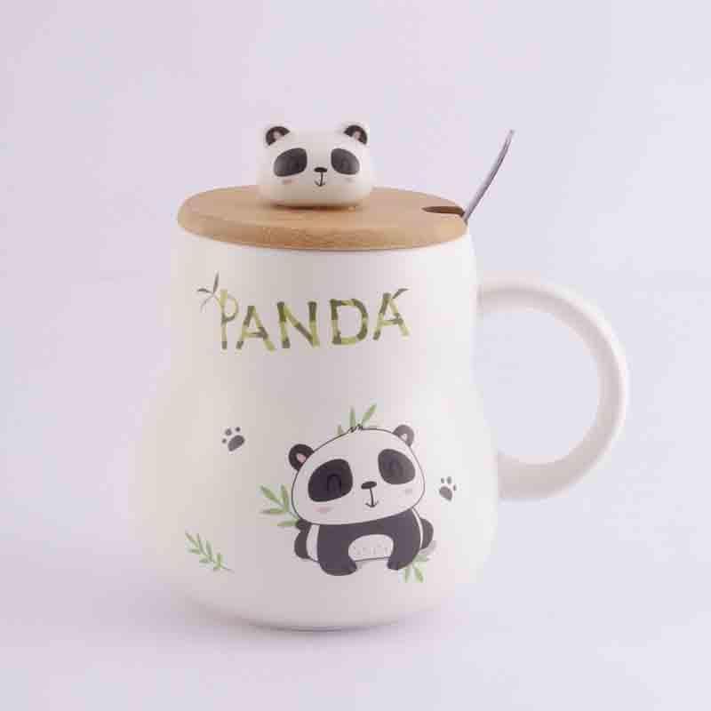 Buy Happy Panda Mug With Spoon Mug & Tea Cup from Vaaree