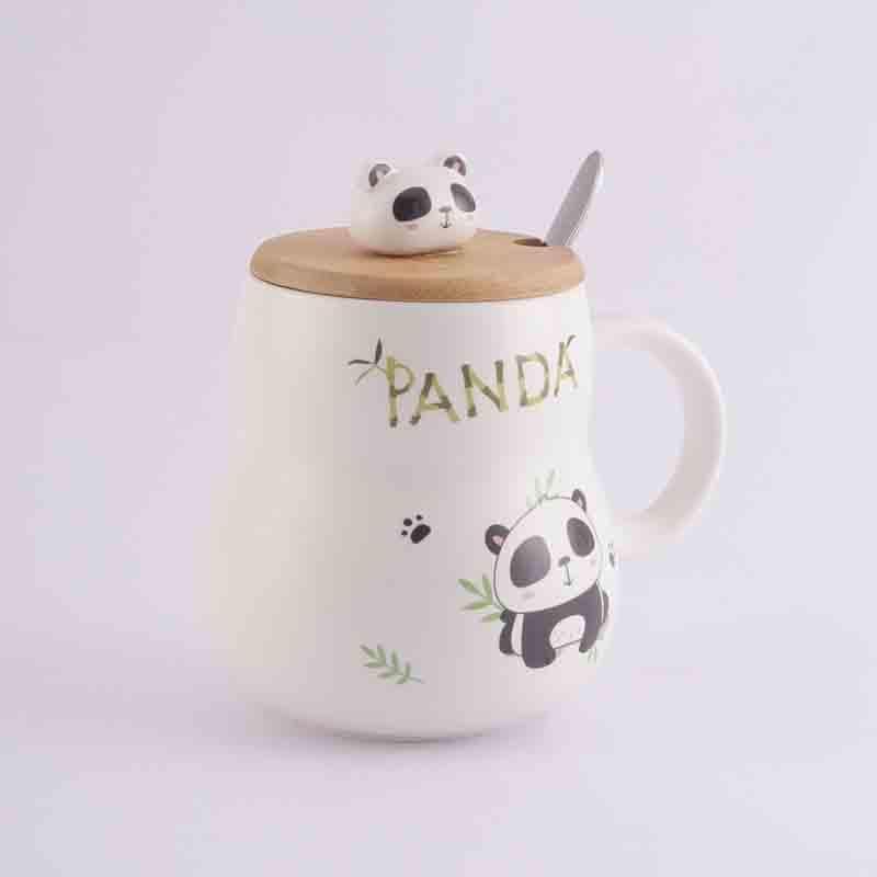 Buy Happy Panda Mug With Spoon Mug & Tea Cup from Vaaree