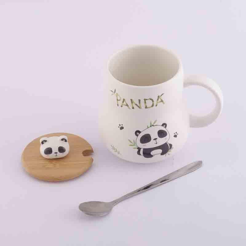 Buy Happy Panda Mug With Spoon Mug & Tea Cup from Vaaree