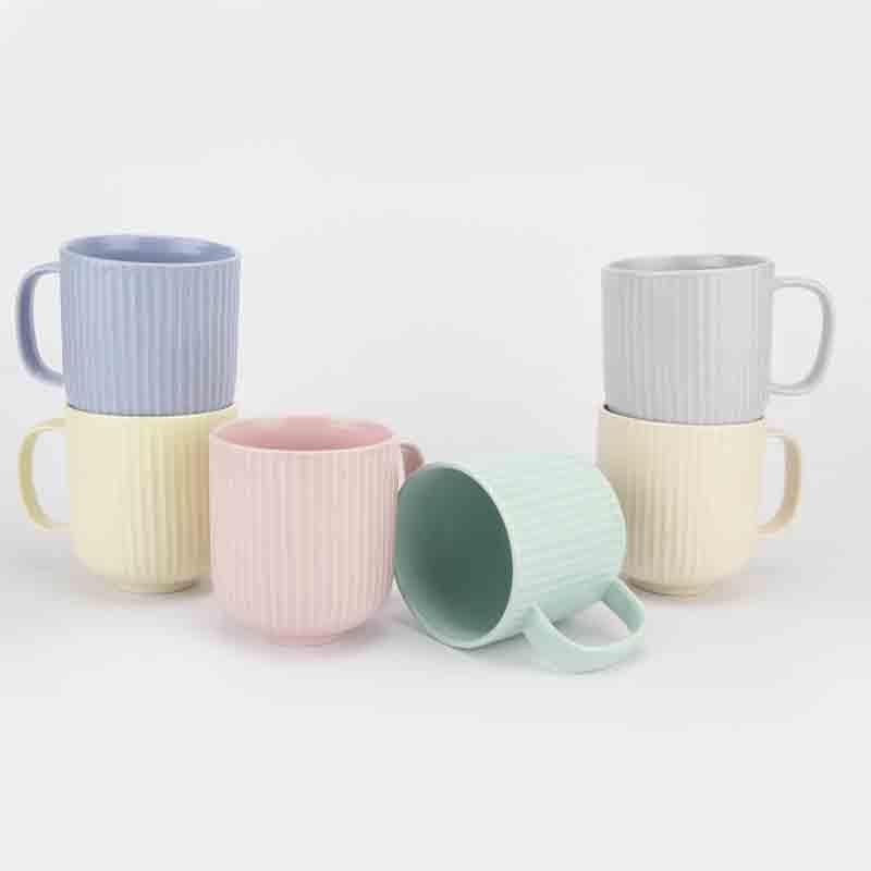 Buy Pastel Heaven Cup - Set Of Six Mug & Tea Cup from Vaaree