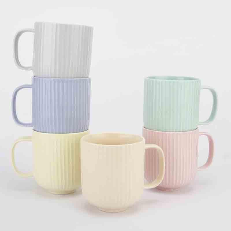 Buy Pastel Heaven Cup - Set Of Six Mug & Tea Cup from Vaaree