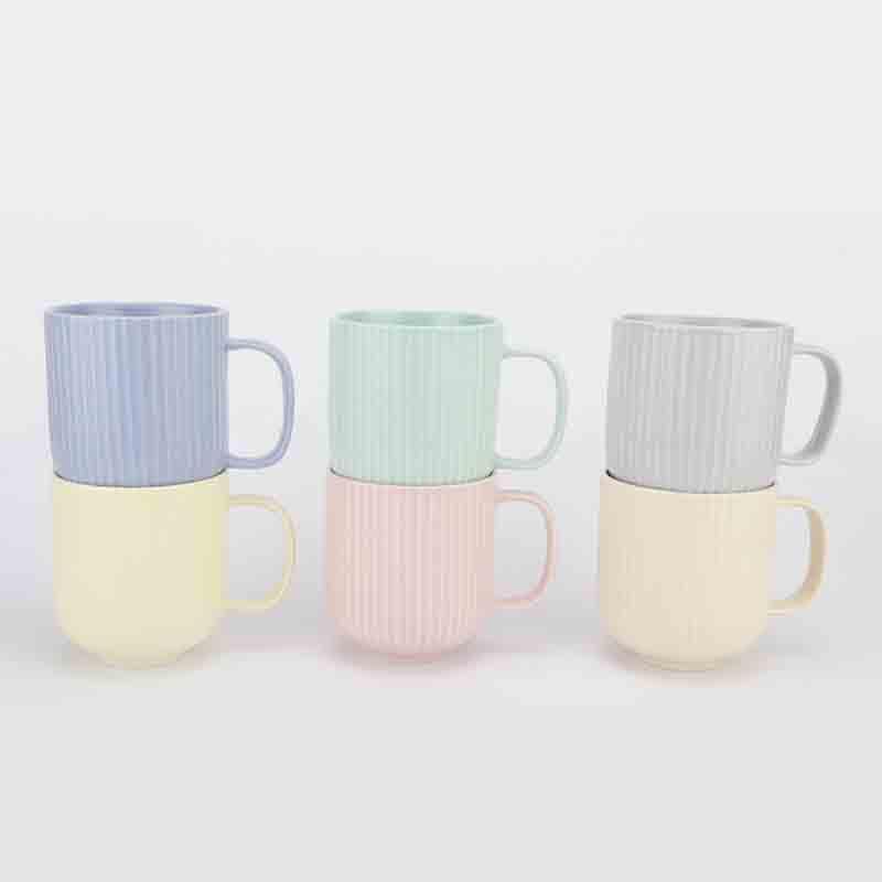 Buy Pastel Heaven Cup - Set Of Six Mug & Tea Cup from Vaaree