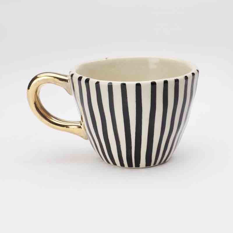 Buy The Striped Squad - Set Of Four Mug & Tea Cup from Vaaree