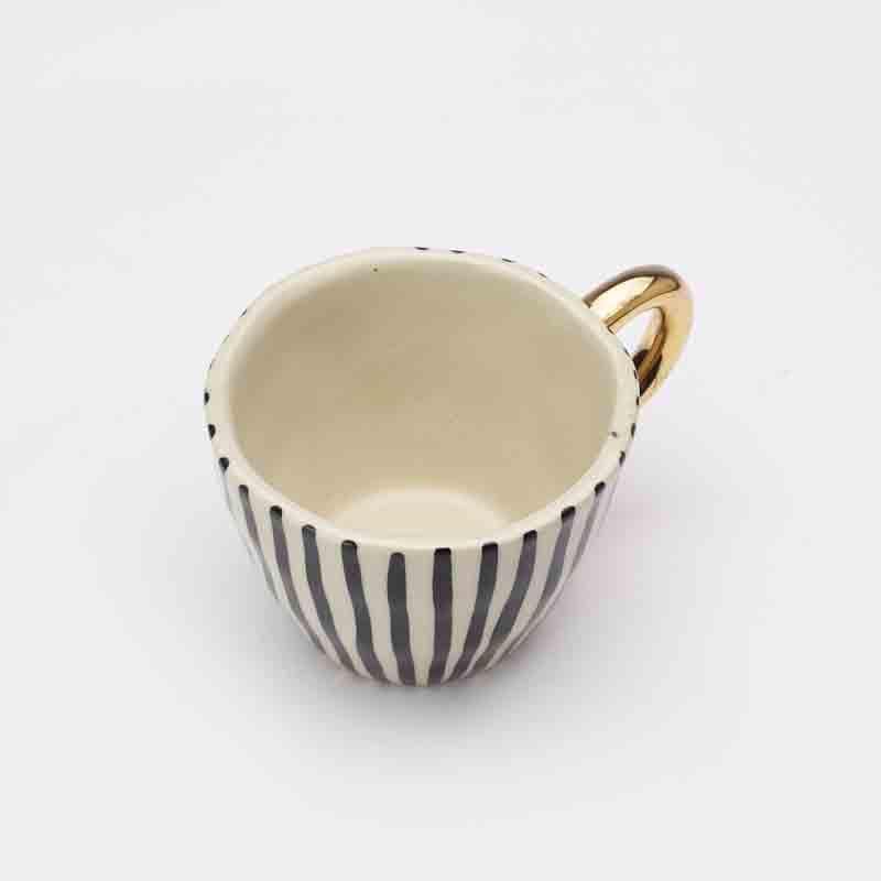 Buy The Striped Squad - Set Of Four Mug & Tea Cup from Vaaree