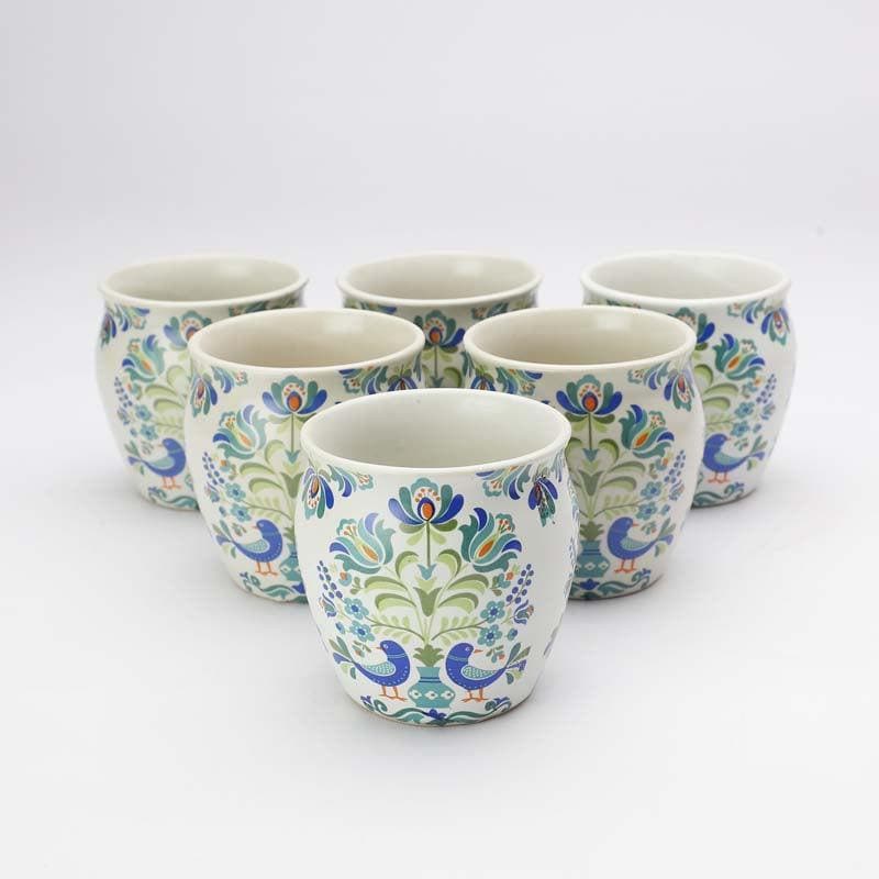 Mug - Bageecha Kullad - Set Of Six