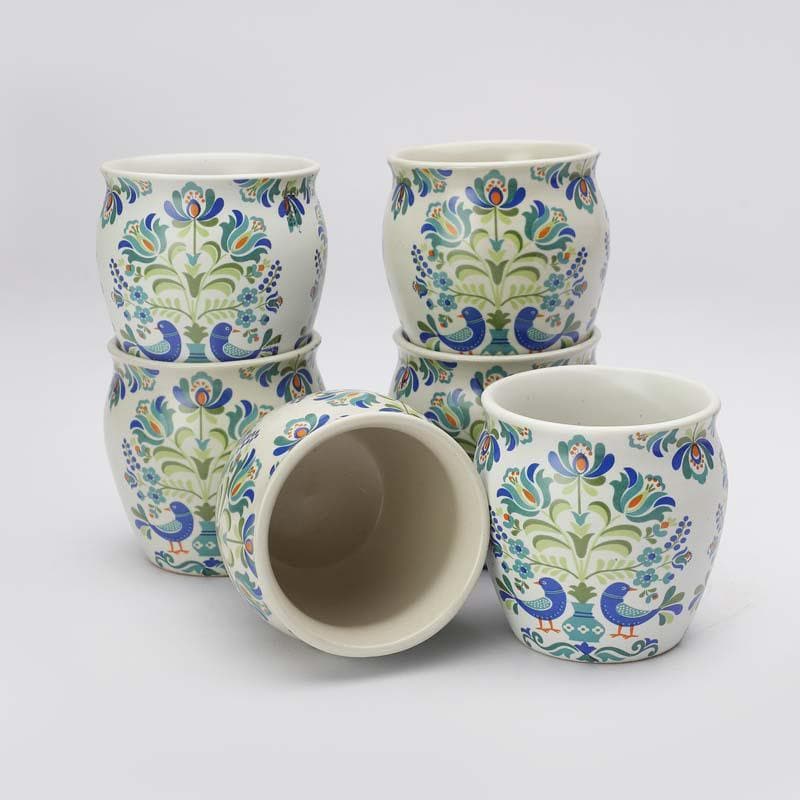 Mug - Bageecha Kullad - Set Of Six