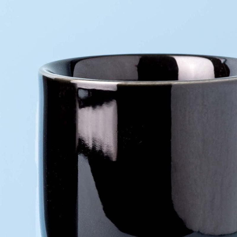 Buy Beaming Black Mug - Set of Two Mug from Vaaree