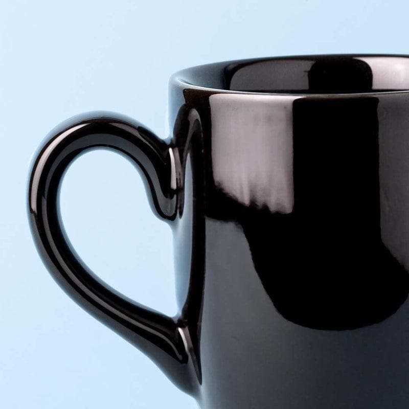 Buy Beaming Black Mug - Set of Two Mug from Vaaree