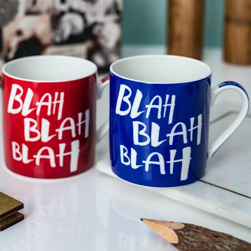 Mug - Blah Blah Mug - Set of Two