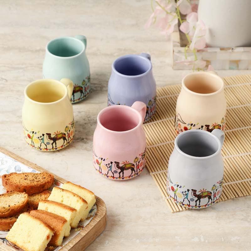 Buy Elle Cup - Set Of Six Mug from Vaaree