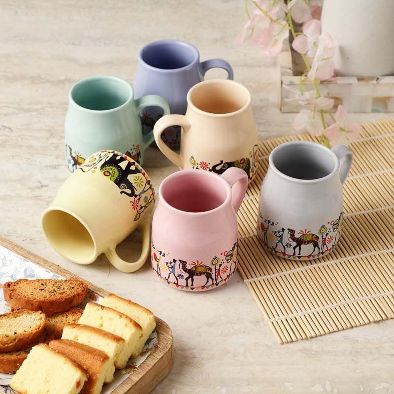 Buy Elle Cup - Set Of Six Mug from Vaaree