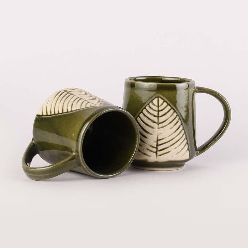 Buy Feuille Mug - Set Of Two Mug from Vaaree