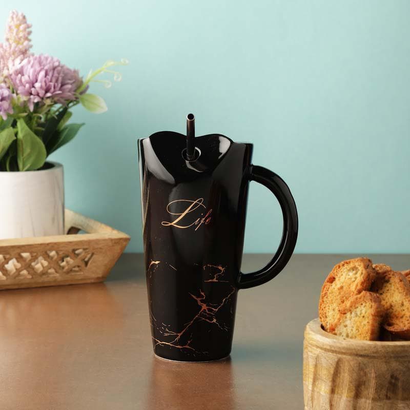 Buy Frappe Mug - Brown Mug from Vaaree