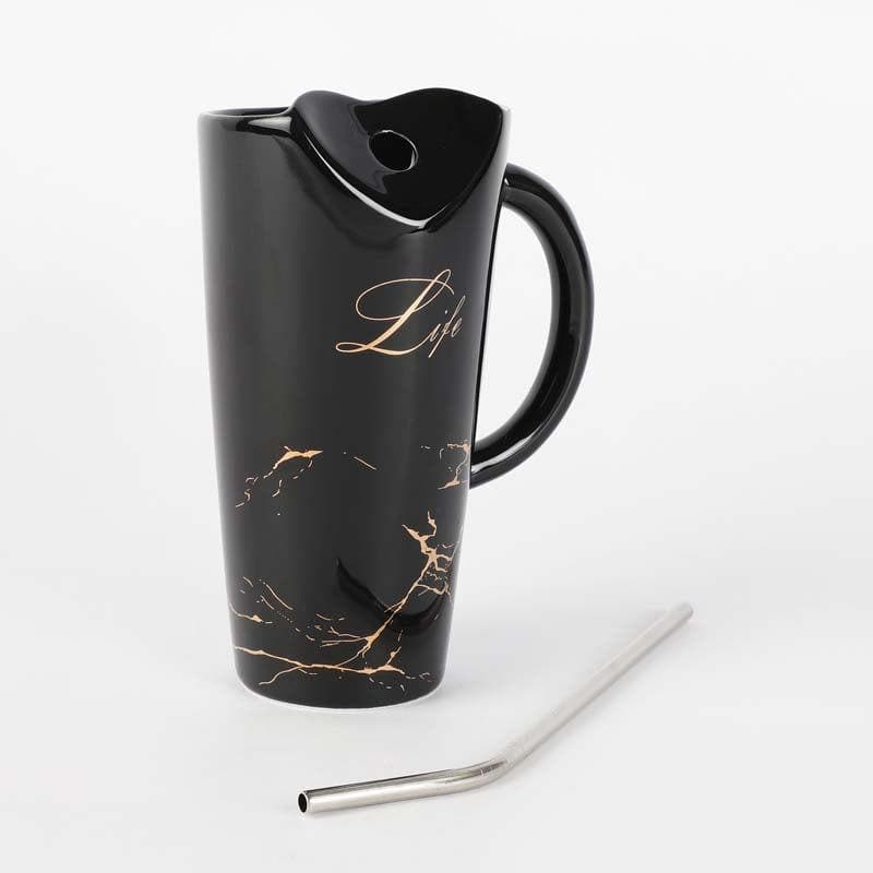 Buy Frappe Mug - Brown Mug from Vaaree