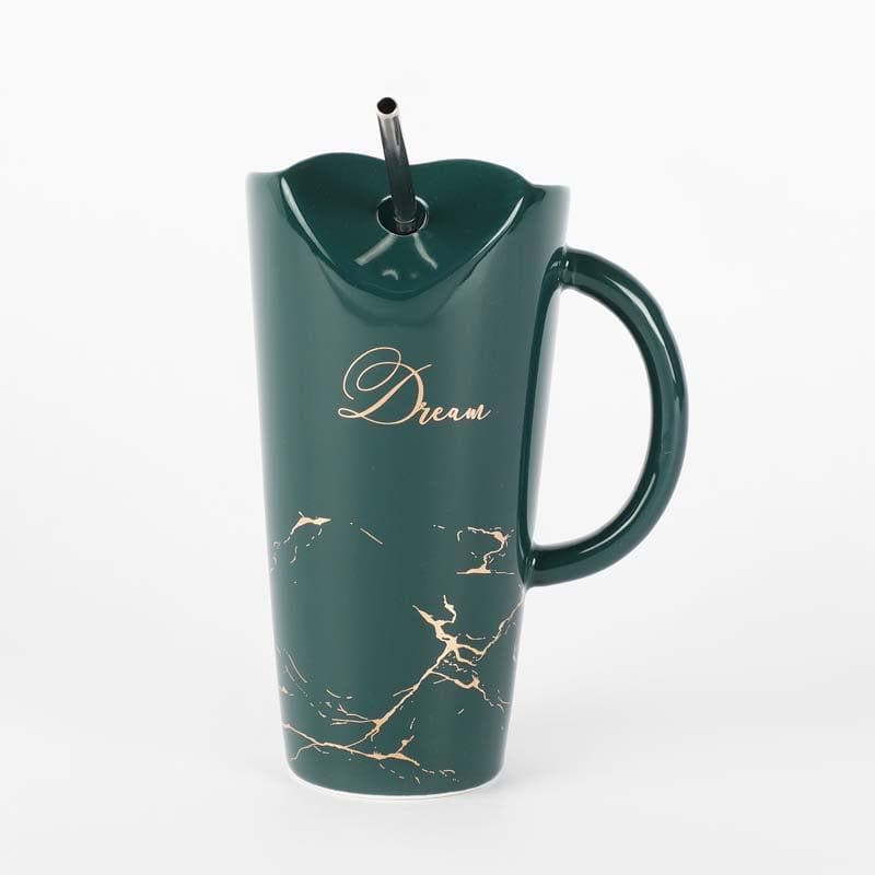 Buy Frappe Mug - Teal Mug from Vaaree