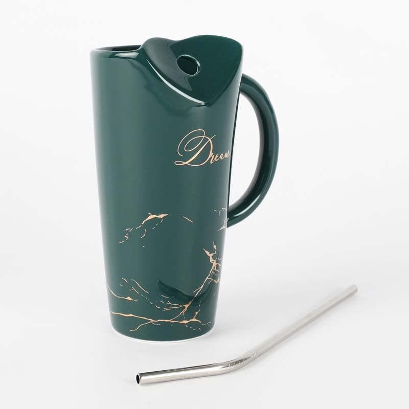 Buy Frappe Mug - Teal Mug from Vaaree