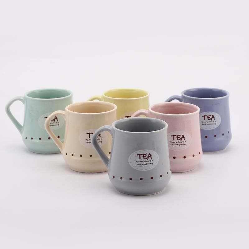 Buy Happy Pastels Mug - Set Of Six Mug from Vaaree