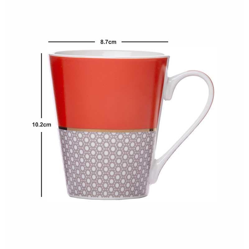 Buy Honeycomb Tea Cups - Set of Two Mug from Vaaree