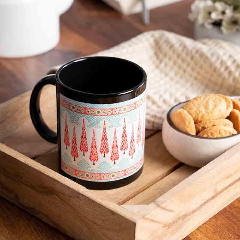 Buy Magnate Mughal Black Mugs Mug from Vaaree