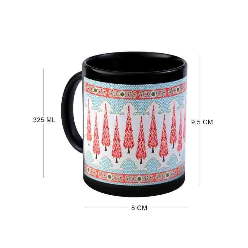 Buy Magnate Mughal Black Mugs Mug from Vaaree