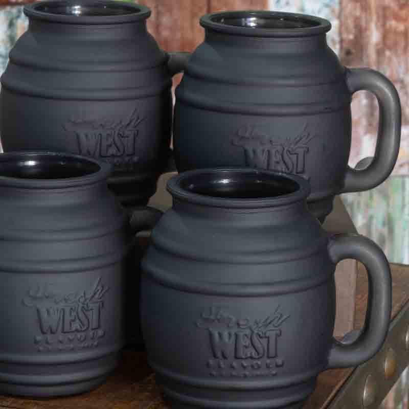 Buy Mazo Mason Jar With Handle - Set of Four Mug from Vaaree