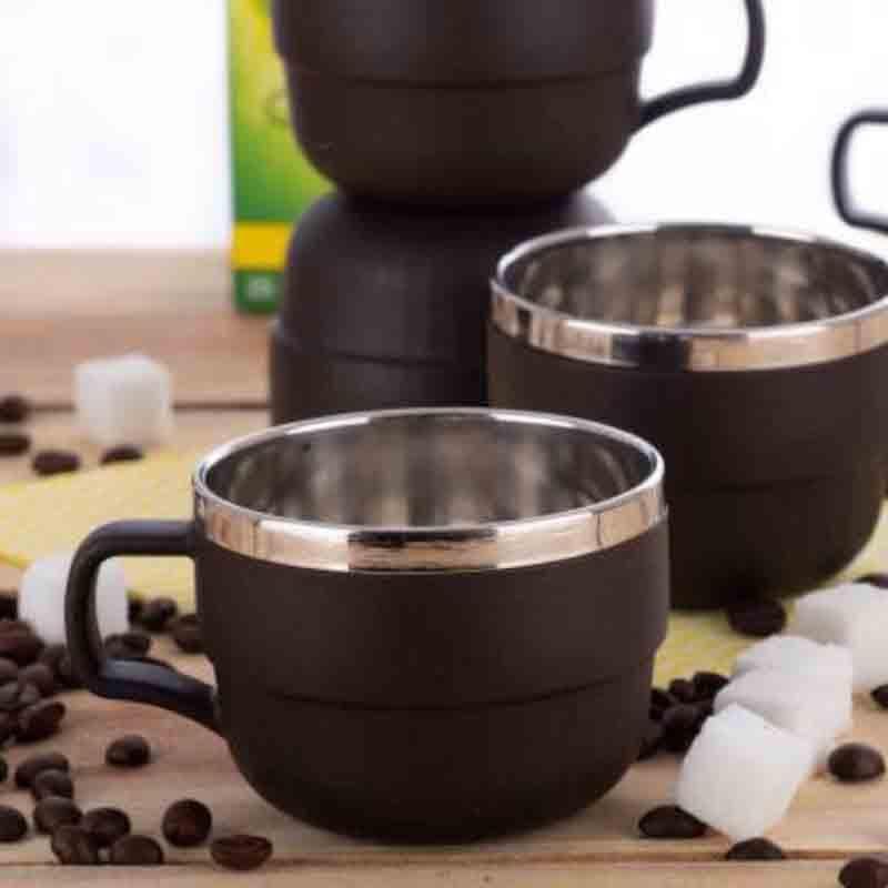 Buy Mocha Cups - Set Of Six Mug from Vaaree