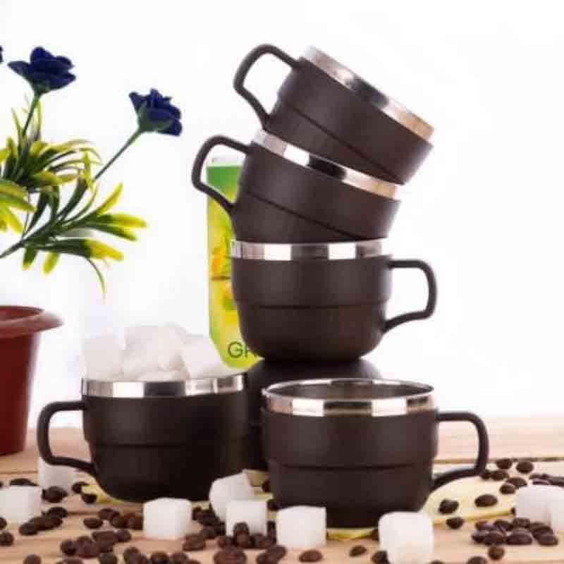 Buy Mocha Cups - Set Of Six Mug from Vaaree