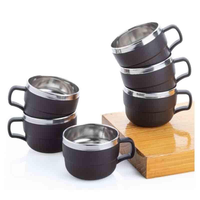 Buy Mocha Cups - Set Of Six Mug from Vaaree