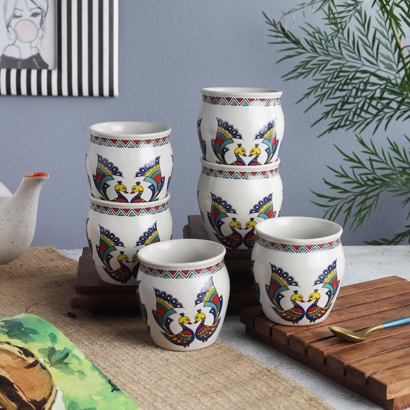 Buy Mor Kullad - Set Of Six Mug from Vaaree